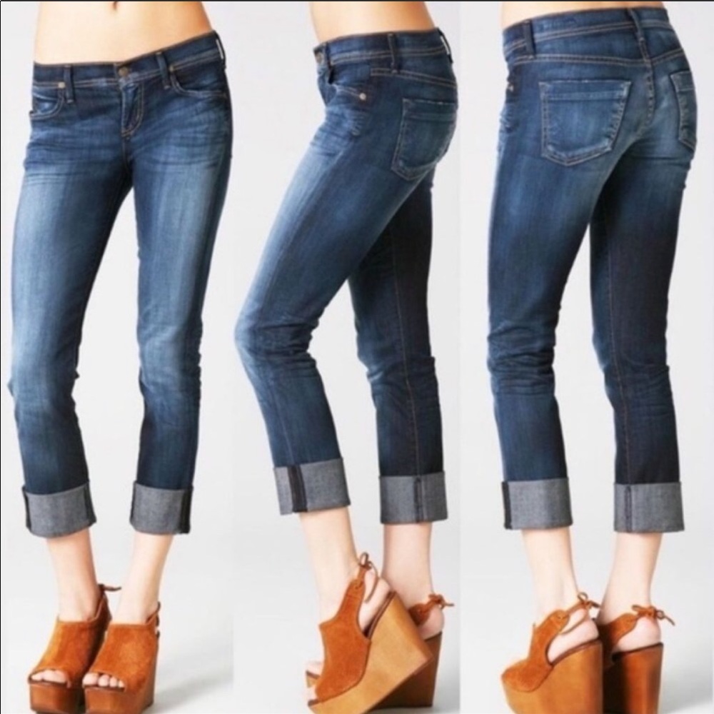 Citizen of humanity cropped Jean